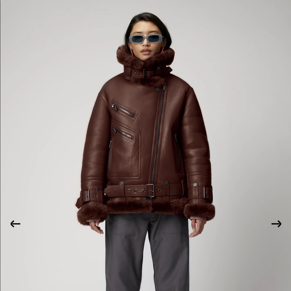 THE ARRIVALS MOYA V Shearling Moto